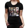 Andy Samberg Jake Peralta Pic Collage TShirt for Women Round Neck Streetwear T Shirts Womens Short Sleeve Clothes Tops