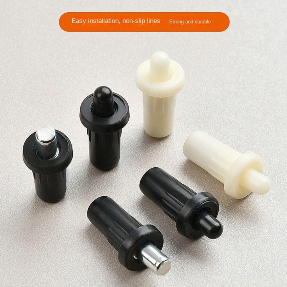 10 STK Bufferfjær Dørfjærstift Plastfjæraksel Ny Teleskopisk Sentralakse Skapdør