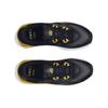 Under Armour Durable Breathable Low-Top Casual Shoes Unisex Black Gold Sneakers 3027262-001