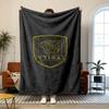 Al‑Ittihad FC Soft and comfortable flannel Suitable for sofas living rooms outdoor camping travel and also makes a great anniversary gif