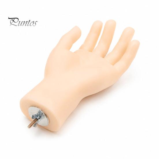 Parrot Tension Relief Toy Hand-Shaped Perch, Realistic Hand Stand with Screw Fastener, Bird Natural Perch Cage for Budgie Cockatiels, Desensitization