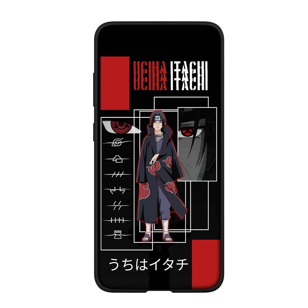 for Samsung Galaxy S25 S24 S23 iPhone 17 16 15 Xiaomi Redmi Note 14 13 12 11 Plus Pro Max XR Phone Case Lovely Uchiha Sasuke Naruto OPPO Huawei Cover