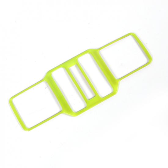 Green Window Control Panel Trim Cover Accessories for Jeep Wrangler JL JT 2018+
