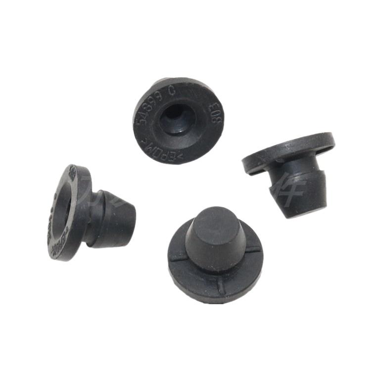 4pcs For Peugeot 307 308 408 508 3008 Engine Decorative Cover Rubber Pad, Cover Cushion Rubber Pier