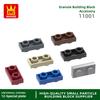 281Pcs/Lot 11001 Convex Double-Sided Building Blocks Moc Attachments Works With Featuring Brick DIY Children Playthings Gift Box