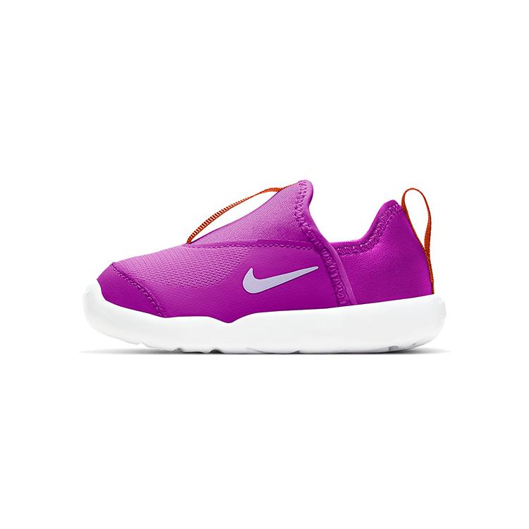 

новая детская обувь Nike Lil Swoosh с низким верхом, фиолетовая, белая, для младенцев и малышей 25