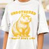 Unbothered Capybara T-Shirt, Capybara Lover T-Shirt, Cute Animal Tshirt, Vintage
