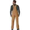 Dickies DB100 Duck 38W x Rinsed Brown Overalls, 32L,