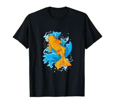 Japanischer Koi-Teich Japanisches Tattoo T-Shirt