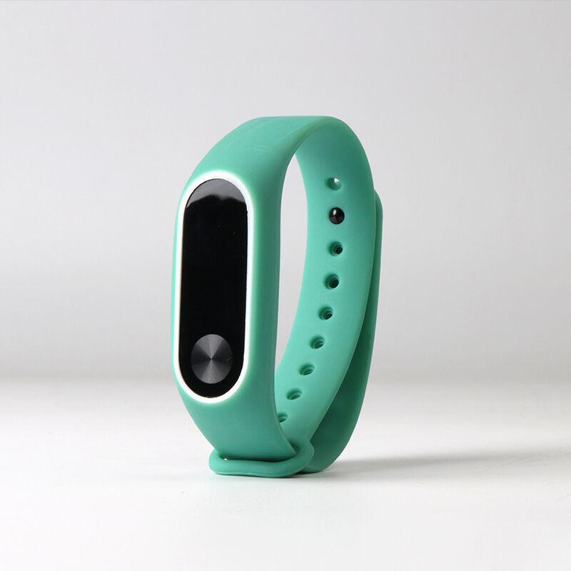 Premium Quality Fashion Silicon Wrist Strap Wristband Bracelet For Xiaomi Mi Band 2