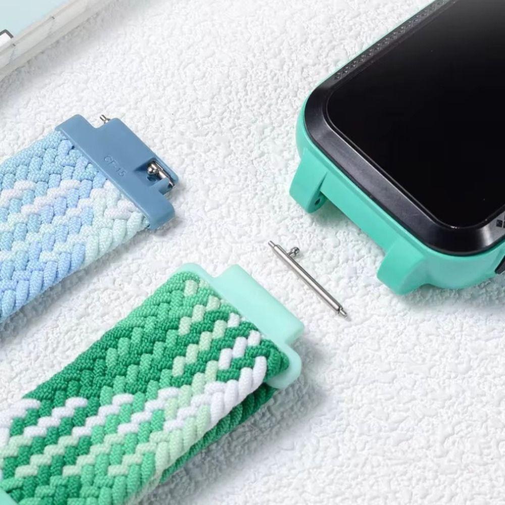 Elastic Watch Strap Braided Watch Band for Kids Xiaomi & Mitu R Smart Watches Daily Wear