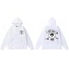 Stussy Mens Hooded Sweatshirt Casual Loose Fit Streetwear Printed Pullover