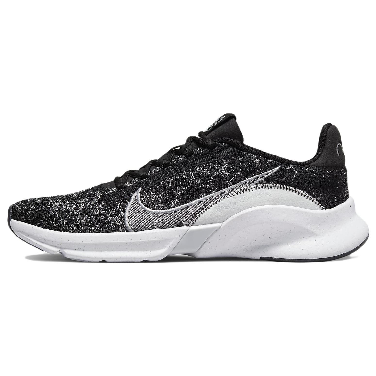

новые Nike SuperRep Go 3 Flyknit Черный Чистый Платиновый 44