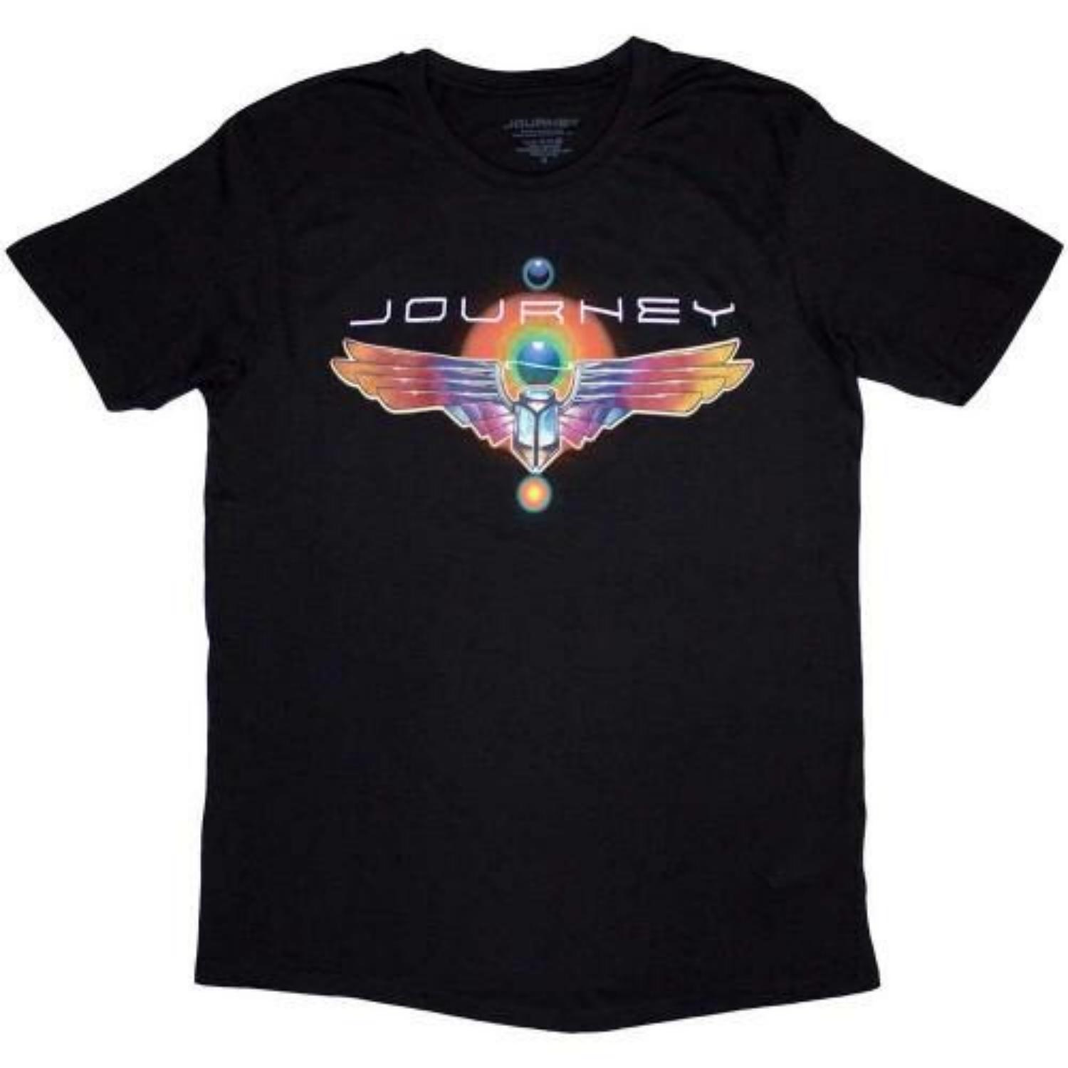 Journey Unisex Adult Deco T-Shirt S чёрный