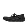 Malha de Conforto Moderna Slip-On com Letras Bico Redondo Sapatos Casuais Confortáveis Tênis Feminino 100967-BBK