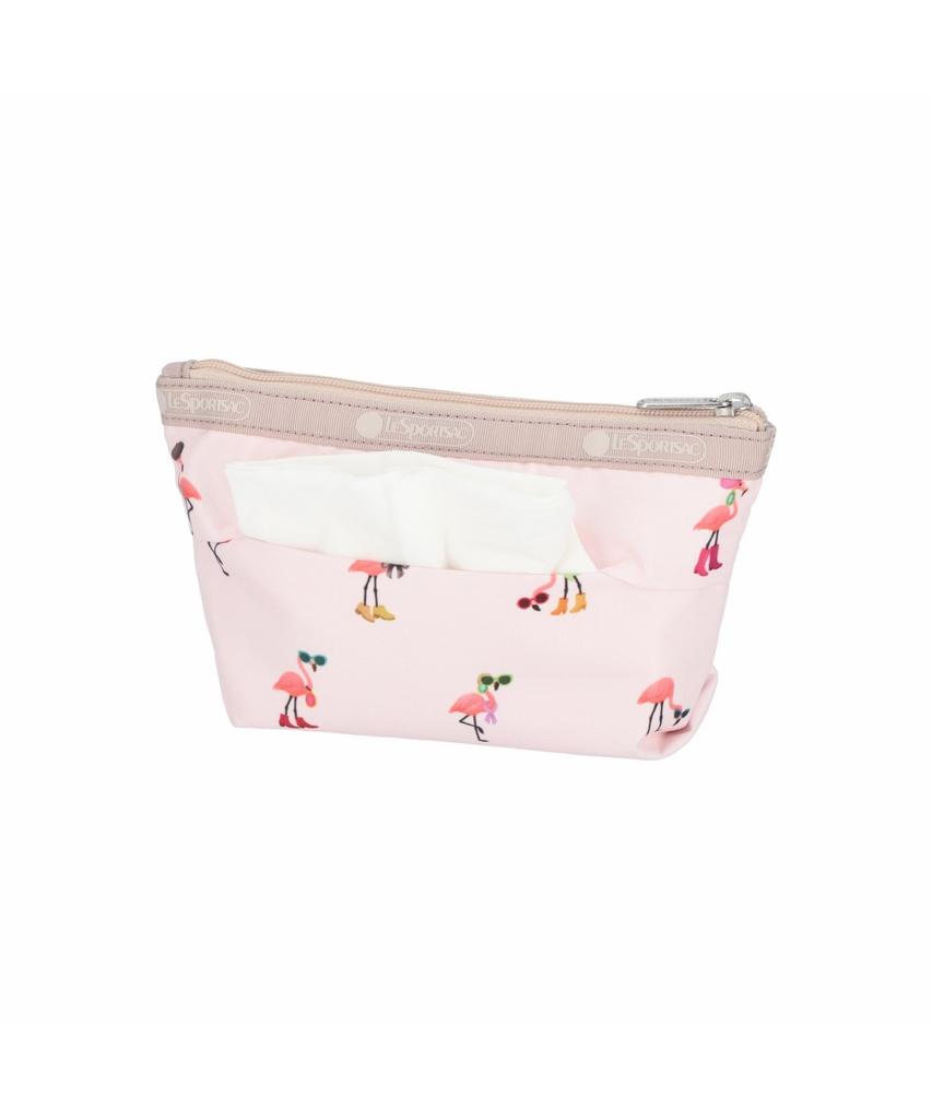 Lesportsac Flamingo Party Small Sloan Cosmetic Pouch [2724.Hg20]