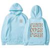 New Style Casual Sweatshirt For Women Plus Velvet Thick Warm Coat With Hood Printed Letters Women'S Fashion Trend