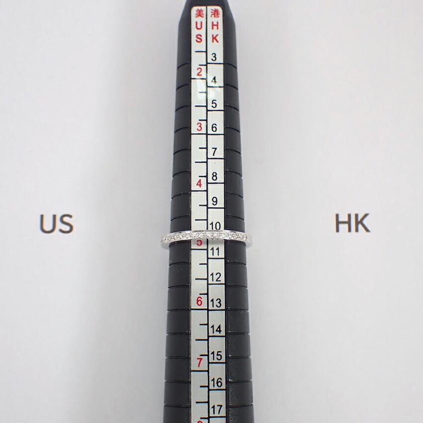 [Used] VENDOME K18WG Diamond Ring / Size 9 / g507-41