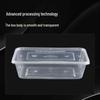 Yishengtong 650ml Rectangular Disposable Food Containers (300 Sets)