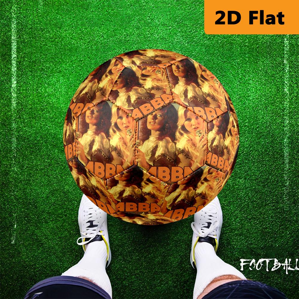 ABBA Iconic Music Legacy Soccer Ball Suitable for Both Training and Competition High Elasticity Outdoor Sports No. 5 Football Training Football