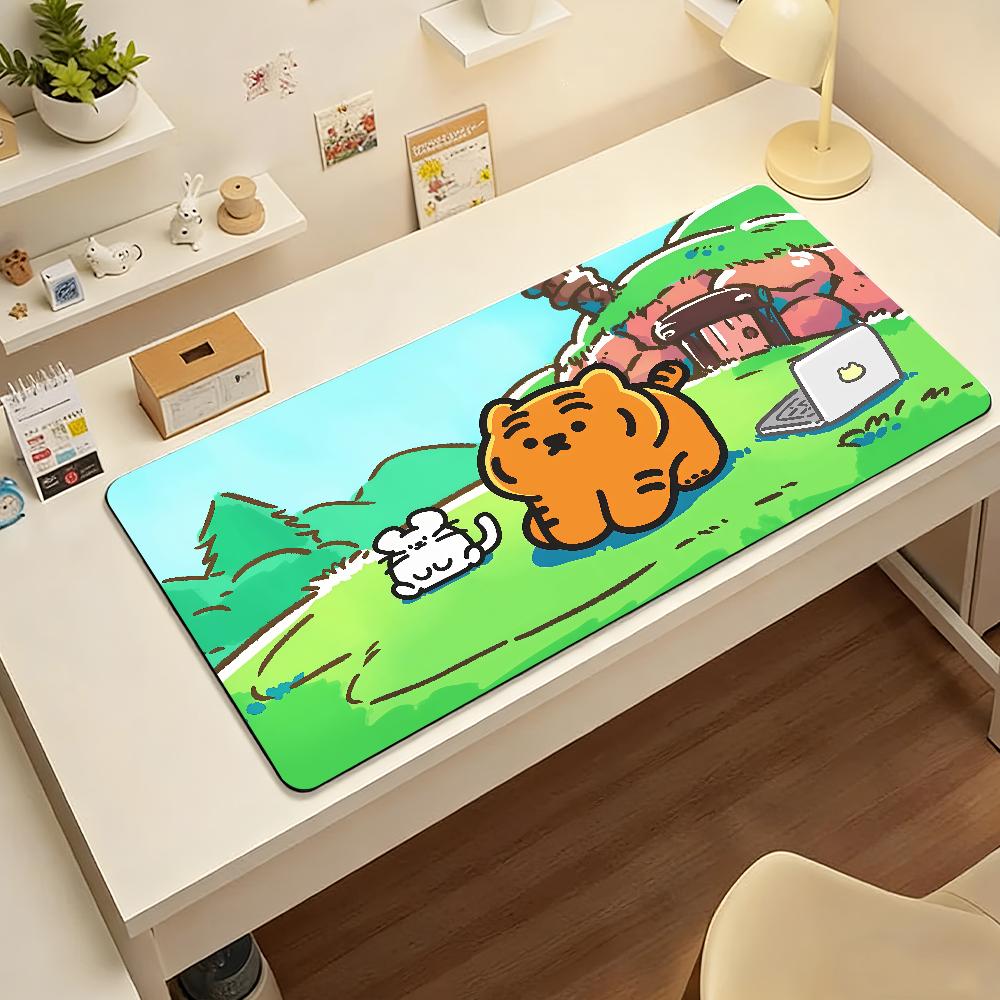 Cartoon DDINOTAENG Mouse Pad Nonslip Desk Mat PC Laptop Accessories Rubber Office Keyboard Large Gamers Decoracion