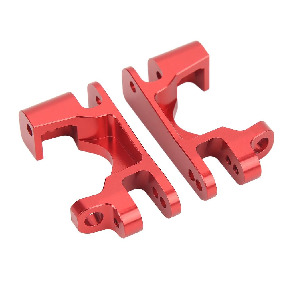 2PCS RC Caster Blocks   High Hardness Aluminum Alloy Front C Hub Carrier for   Rustler 4  1:10 RC Car