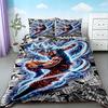 Duvet Cover Dragon Ball Anime Soft  Comfortable Twin Single King Kids Adult Gift Three Piece Set Decorative Bed Sheet Pillowcase