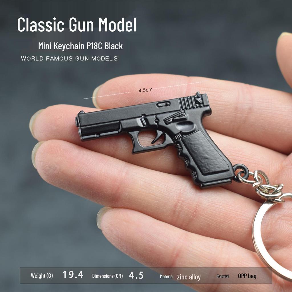 PUBG P18C Mini Metall Schlüsselanhänger Anhänger