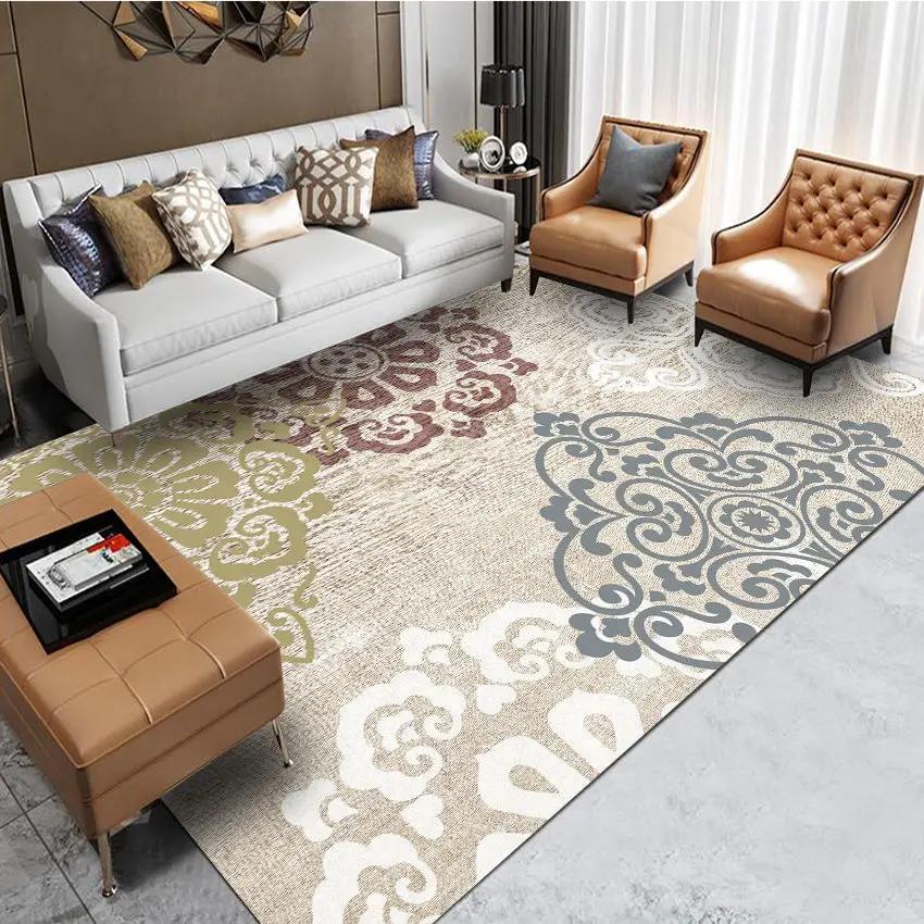 Chinese style retro Carpets for Living Room Bedroom Decoration Large Luxury large area lounge Rug 200x300 anti-slip floor mat