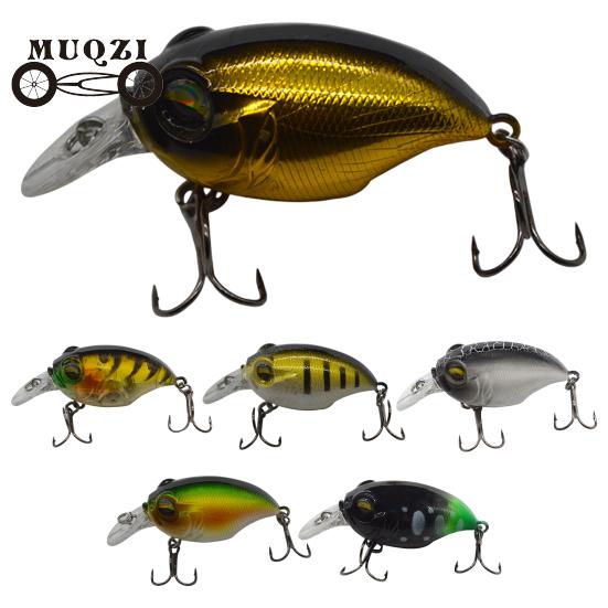 

57 мм / 8 г Пухлая приманка Реалистичный внешний вид 3D глаза Острый крючок Длительный срок службы Высокая гибкость Сильная ловля Портативная рыболовная приманка Wobbler