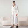Autumn and Winter Bathrobe Padded and Thickened Couples Robe Lengthened Pajamas Women Bebe Velvet Comfortable Homewear