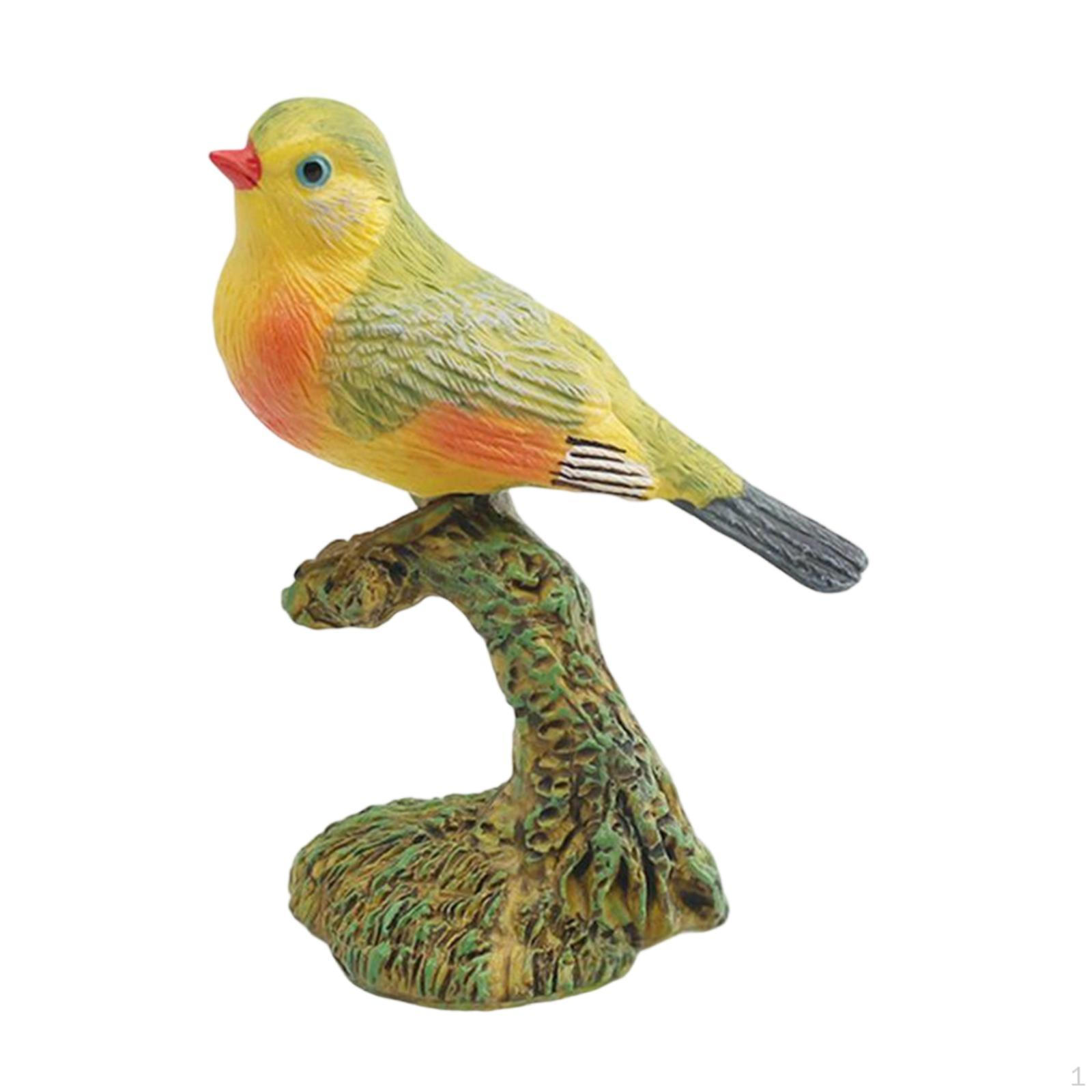 Реалистичная фигурка птицы Фигурка животного Коллекционная для мальчиков и девочек Домашний декор Имитация Style A