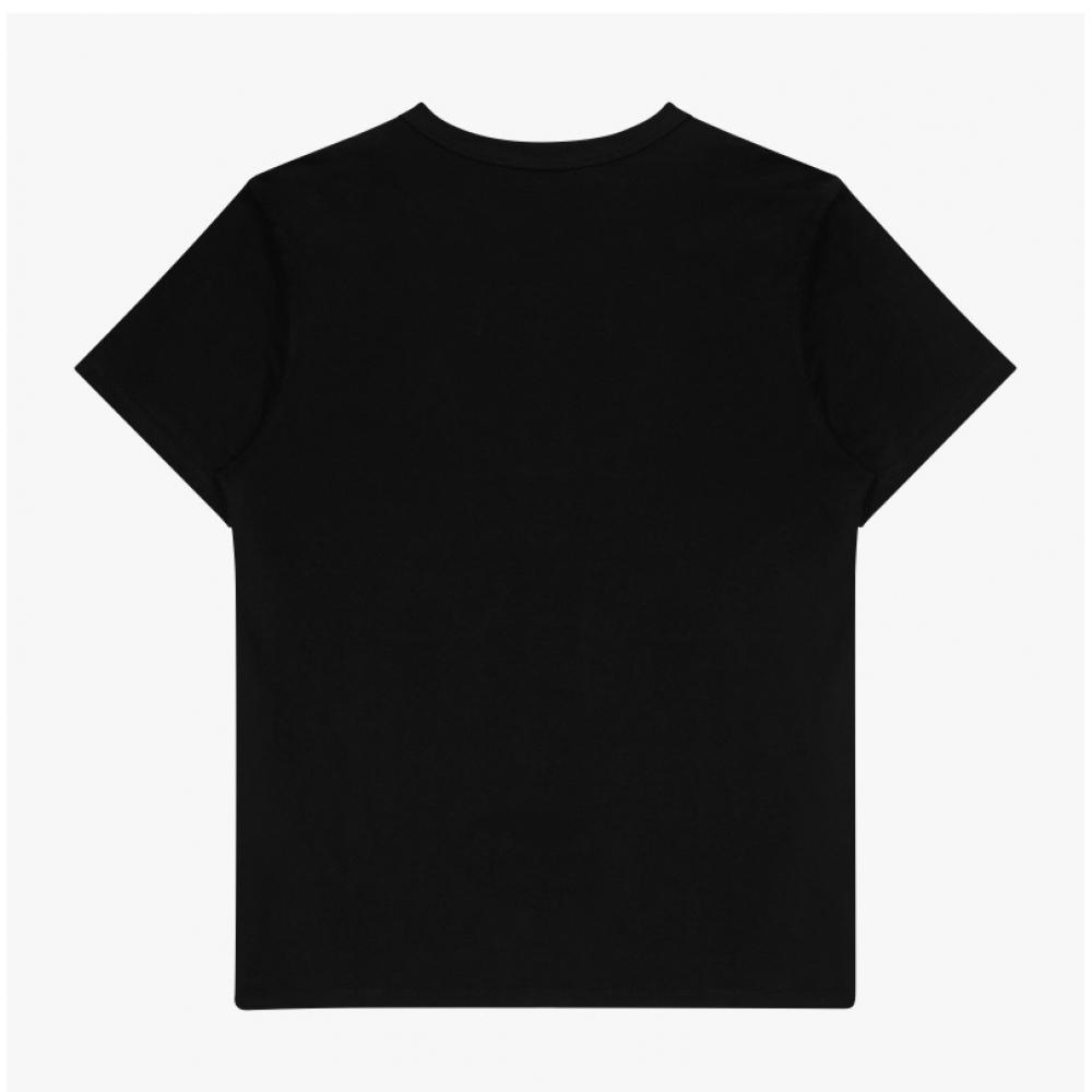 MaiSon KitSune Lm00104kj0008 P199 Fox Head Patch Men S Short Sleeve Tee