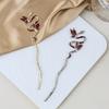 Serpentine Zircon Hair Stick Spirit Snake Butterfly Chinese Style New Simple Coiled Hair Alloy Hairpins Headpieces Women Jewelry