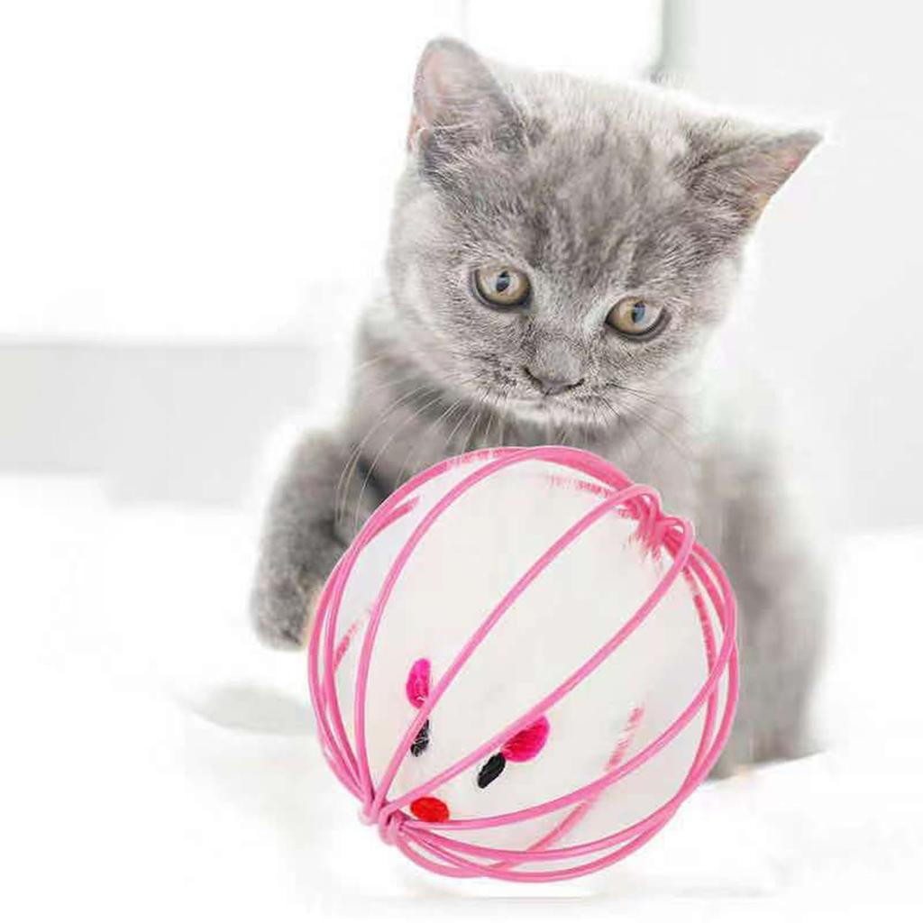 False Mouse Cat Toy Ball Cute Shape Kitten Funny Playing Toy Suitable for Cats Pet Supplies