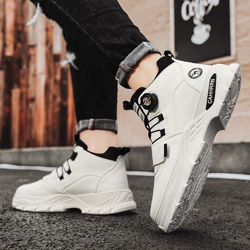 Fashion CYYTL Mens Boots Casual Shoes Cowboy Combat Tactical Motorcycle Winter Chelsea Ankle Work Outdoor Hiking Designer Luxury Leather