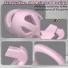 Male Chastity Cage With 3 Snap Ring Sissy Chastity Cock Cage Device Penis Rings Erotic Urethral Lock BDSM Bondage Sex Toys