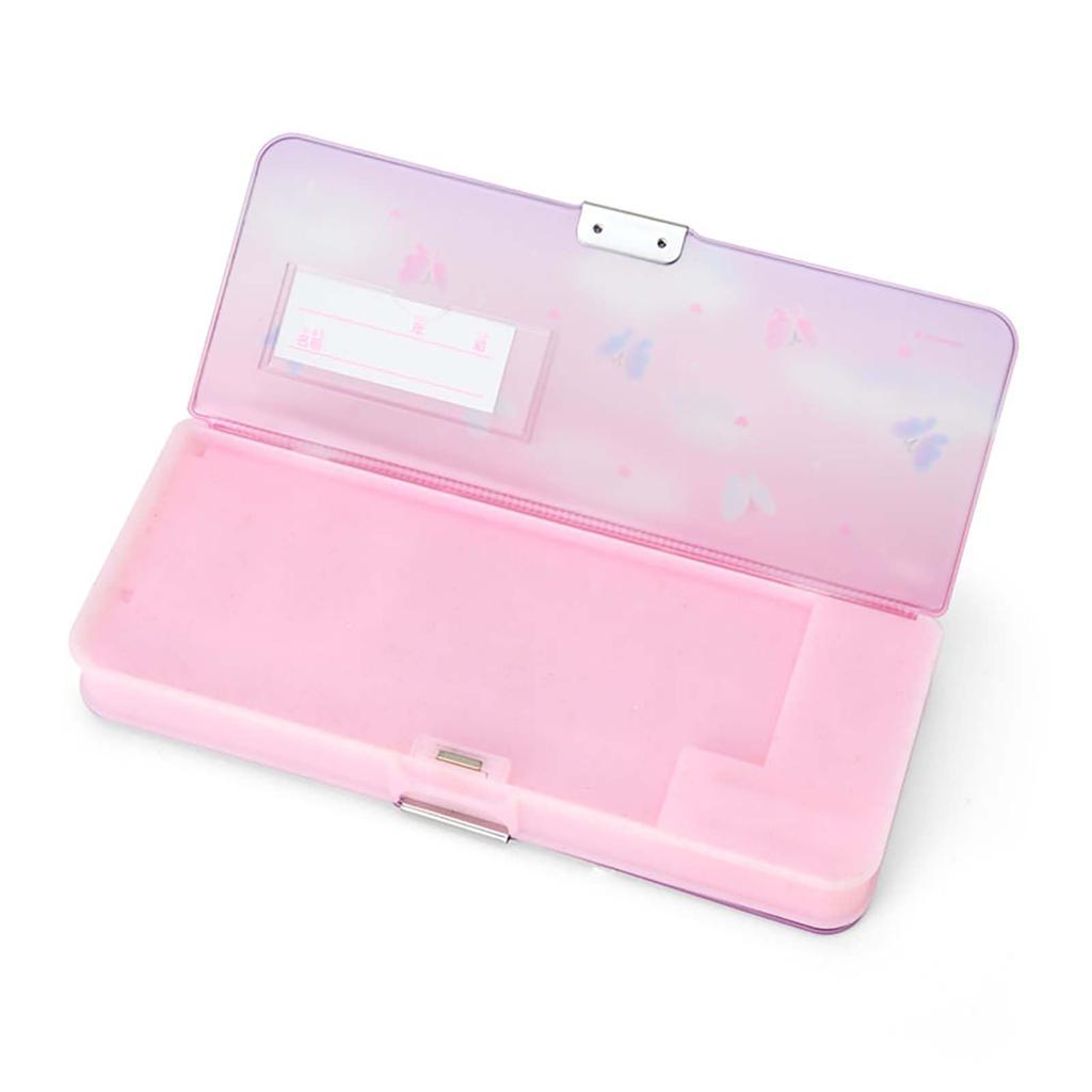 Sanrio Opening Pencil My Holds 6 Includes Mini Sharpener and Name Product 264962 (SANRIO) Double-Sided Case, Melody, Double-Sided Opening, Pencils,