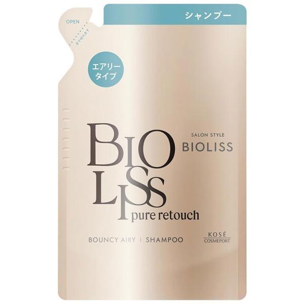 Kose Cosmeport Salon Style Bioliss Pure Touch Petafuwa Shampoo 480ml  Refill 340ml