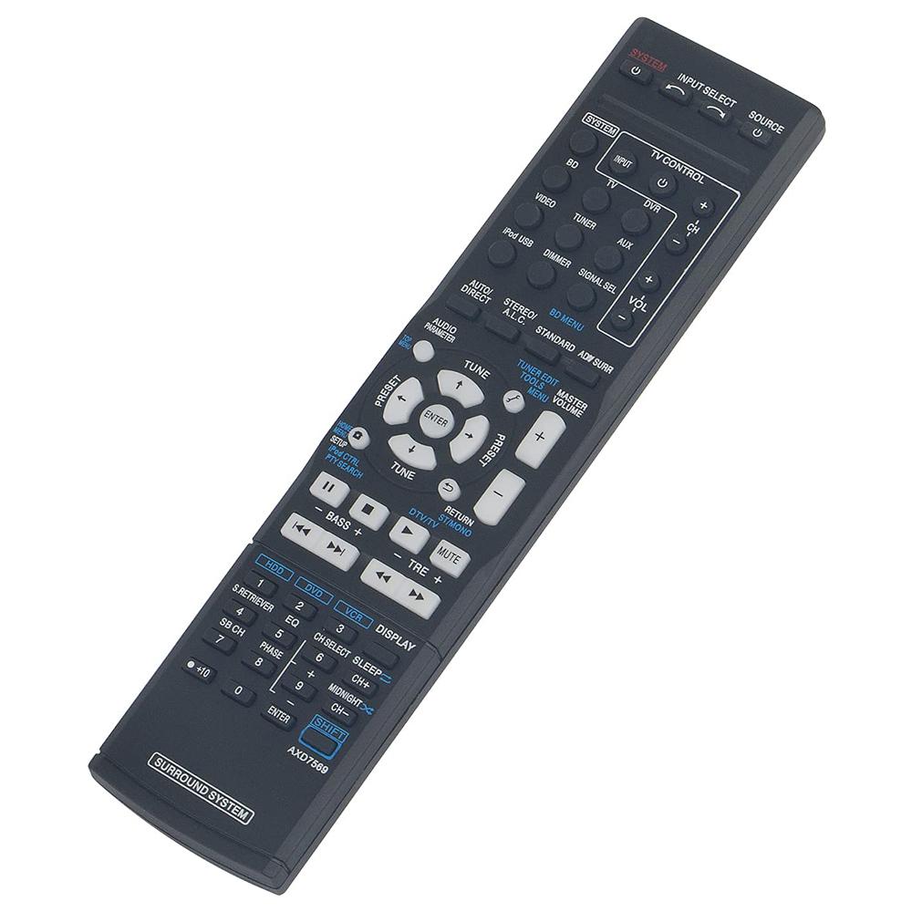 

AXD7569 For Pioneer AV Receiver Stereo System Remote Control Ergonomic Replacement Controller A