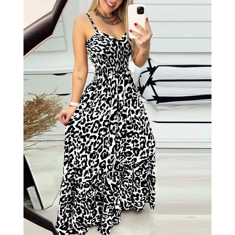 

JPNTKY Fashion Summer Spring Sleeveless Casual Dresses International design XXXXXL