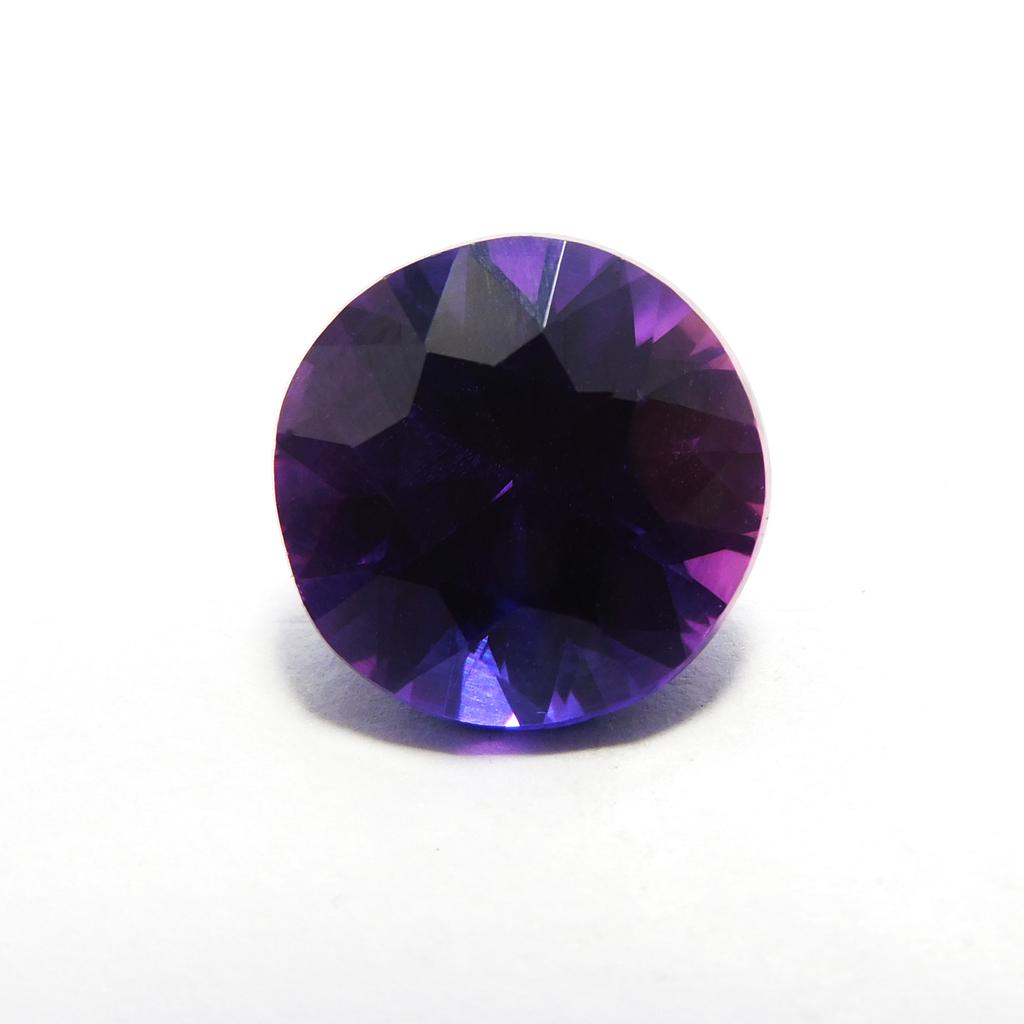 9.80 Ct Natural Purple Tanzanite Round Cut Rare Loose Gemstone
