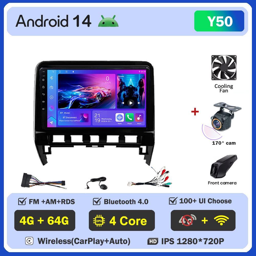 For Nissan Serena 5 V C27 2016 - 2021 Car Radio Player Car Carplay Screen Autoradio Mirror Link Car Intelligent Systems 8 Core