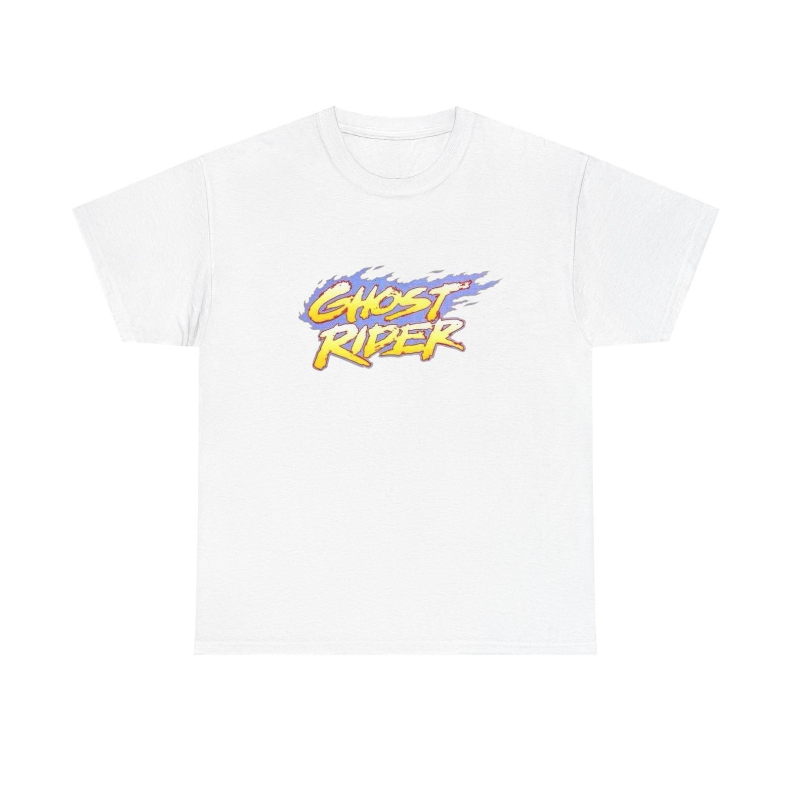 Ghost Rider Vintage Graphic T-Shirt Unisex Heavy Cotton XXL