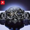 OLEVS Multifunctional Watch for Men Deep Waterproof High Quality Stainless Steel Classic Roman Scale Man Quartz Watches