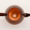 Handcrafted Pure Copper Coffee Pot,Large Capacity Retro Oval Shape Teaware 1000 Ml Filter Weave Heat Handheld Kettle,Teapot