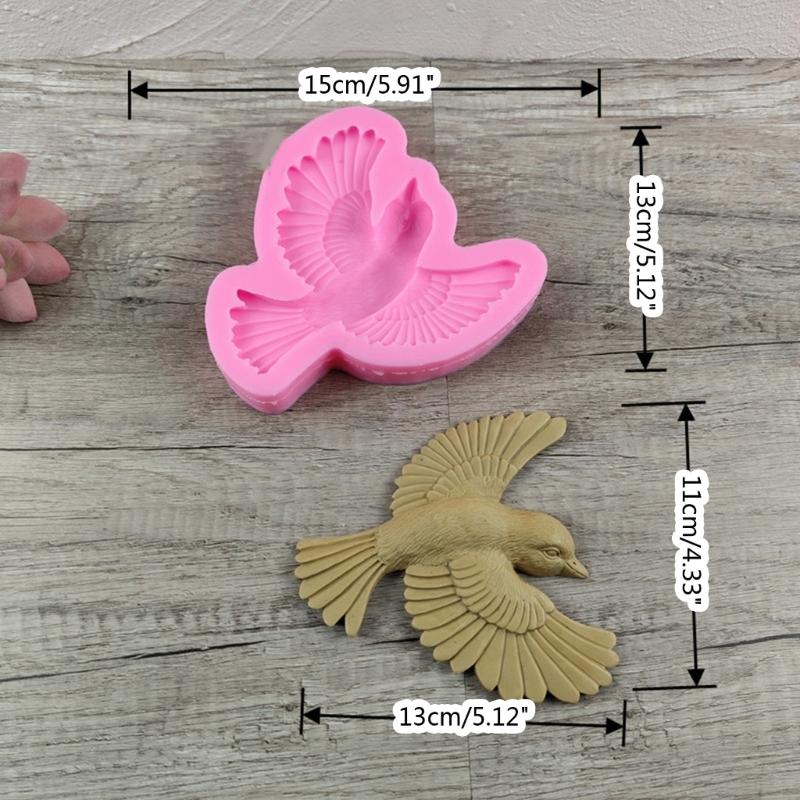 Wall Arts-Decor Mold,Animal Silicone Resin Mold Little-Bird Epoxy Casting Mold for DIY Wall Hangings,Home Decorations