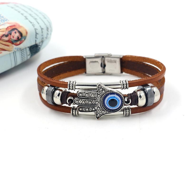 1Pcs Game Cosplay Collection Costume Accessorie The Last Of Us 2 Part 2 Ellie Dina Bracelet Devil'S Eye Blue Beads Bracelets