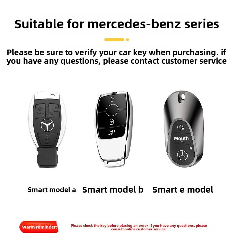 PEL5 car key case replacement cover 3buttons for Mercedes-Benz Key AMG MAYBACH 2016+ C-class E-class GLC300L E300l/E260/E350 A200