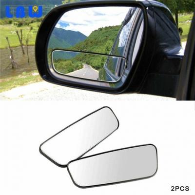 2pcs Blind Spot Mirror For Cars Auto 360° Wide Angle Convex Rear Side View SUV